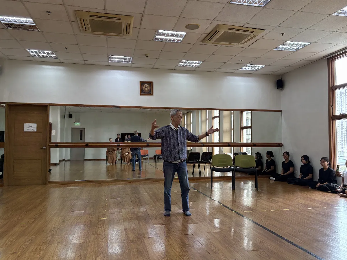 Theater workshop at FGS by BATAAN HIGH SCHOOL FOR THE ARTS and TANGHALANG PILIPINO